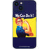 Rosie The Riveter Vintage War Poster iPhone Skins